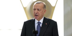 Ο πρόεδρος της Τουρκίας, Ρετζέπ Ταγίπ Ερντογάν