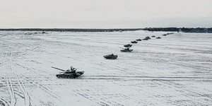 Ρωσικά τανκς σε άσκηση στη Λευκορωσία