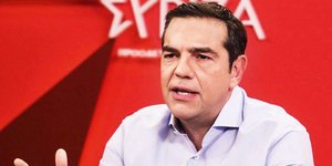 Ο πρόεδρος του ΣΥΡΙΖΑ Αλέξης Τσίπρας