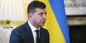 Ο πρόεδρος της Ουκρανίας, Βολόντιμιρ Ζελένσκι 