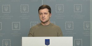 Ο Βολοντιμίρ Ζελένσκι έστειλε μήνυμα στον ουκρανικό λαό