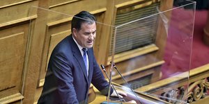 Ο υπουργός Ανάπτυξης και Επενδύσεων, Άδωνις Γεωργιάδης