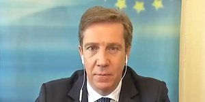 Ο εκπρόσωπος του ελληνικού ΥΠΕΞ Αλέξανδρος Παπαϊωάννου