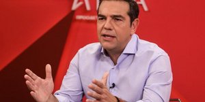 Ο πρόεδρος του ΣΥΡΙΖΑ Αλέξης Τσίπρας