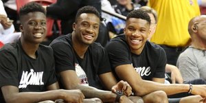 Άλεξ, Θανάσης και Γιάννης Αντετοκούνμπο