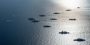 Η συμμαχική άσκηση στα ανοιχτά της Σικελίας