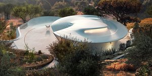 Φουτουριστική κατοικία Cosmos Πελοπόννησος David Tajchman