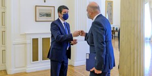 Δένδια με το Γάλλο πρέσβη