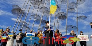 Διαμαρτυρία Ουκρανών Θεσσαλονίκη