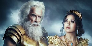 Ο Άρνολντ Σβαρτσενέγκερ ως Δίας στη νέα διαφήμιση της BMW/Φωτογραφία: Instagram/BMW