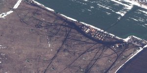 Δορυφορική φωτογραφία από τα πεδία των μαχών στην Ουκρανία