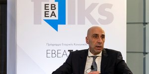 Ο πρόεδρος του Εμπορικού και Βιομηχανικού Επιμελητηρίου Αθηνών, Γιάννης Μπρατάκος