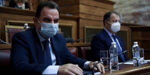 Ο Γιώργος Γεωργαντάς στη Βουλή