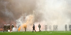 Επεισόδια σε ποδοσφαιρικό αγώνα