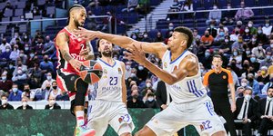 Ο Ολυμπιακός γνώρισε την ήττα στη Μαδρίτη από τη Ρεάλ για την 24η αγωνιστική της Euroleague