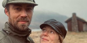 O Τζέιμς Μίντλετον με την σύζυγό του Αλίζ Θεβενέ