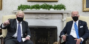 Συνάντηση Τζόνσον-Μπάιντεν