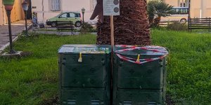 Καδοι κομποστοποιήσης στο Ιόνιο Πανεπιστήμιο