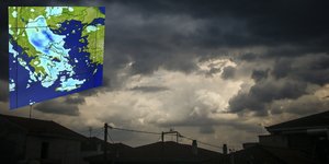 συννεφιασμένος καιρός στα τρίκαλα