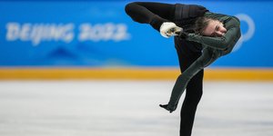 Η Καμίλα Βαλίεβα σε δράση