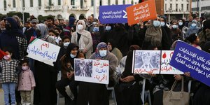 Διαδήλωση στην Τρίπολη, εν μέσω τεταμένου πολιτικού κλίματος