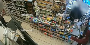 Βίντεο-ντοκουμέντο από τη ληστεία σε μίνι μάρκετ των Βριλησσίων