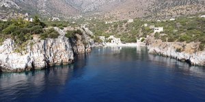 Η παραλία της Αλύπας στη Μάνη