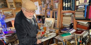Ο ζωγράφος Μάρκος Βενιός