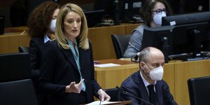 Ρομπέρτα Μετσόλα, πρόεδρος του Ευρωπαϊκού Κοινοβουλίου