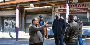 Κώστας Μπακογιάννης στη Βαρβάκειο 