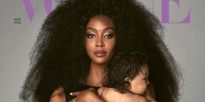 Ναόμι Κάμπελ με την κόρη της