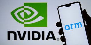 Λογότυπο της Nvidia και της Arm