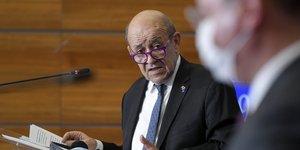 Ο υπουργός Εξωτερικών της Γαλλίας, Ζαν-Ιβ Λε Ντριάν