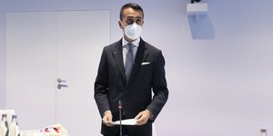 Ο υπουργός Εξωτερικών της Ιταλίας, Λουίτζι ντι Μάιο