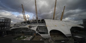 Καταστροφές στο στάδιο "O2" του Λονδίνου