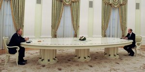 Βλαντιμίρ Πούτιν και Όλαφ Σολτς 