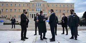 Ο Νίκος Παναγιωτόπουλος με τον Ισραηλινό πρόεδρο