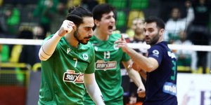 Οι παίκτες του Παναθηναϊκού πανηγυρίζουν