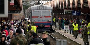 Ουκρανοί πρόσφυγες στην Πολωνία