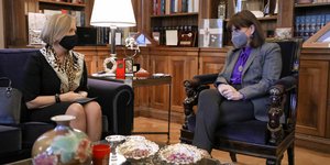 Συνάντηση Σακελλαροπούλου-Γκάγκα