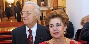 Ο Χρήστος και η Φρόσω Σαρτζετάκη
