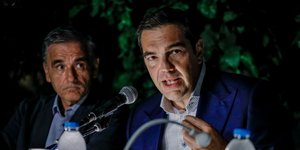 Ευκλείδης Τσακαλώτος, Αλέξης Τσίπρας