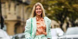 στιλάτη γυναίκα στην Εβδομάδα Μόδας