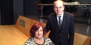 Κωστής Χατζηδάκης και Μαριέττα Γιαννάκου