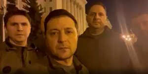 Ο Ζελένσκι στο βίντεο που ανήρτησε