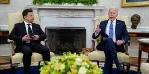 Μπάιντεν-Ζελένσκι στον Λευκό Οίκο