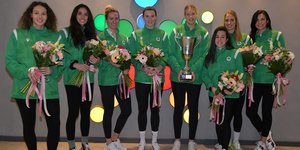 Η γυναικεία ομάδα βόλει του Παναθηναϊκού