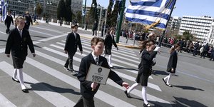 25η Μαρτίου, μαθητική παρέλαση, Αθήνα