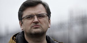 Ο Ουκρανός υπουργός Εξωατερικών, Ντμίτρο Κουλέμπα 