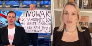 Η δημοσιογράφος Μαρίνα Οβσιανίκοβα